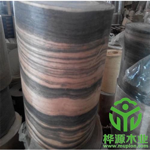 黑檀B0.3mm貼薄皮廠家直銷，高檔黑檀木皮品質保證